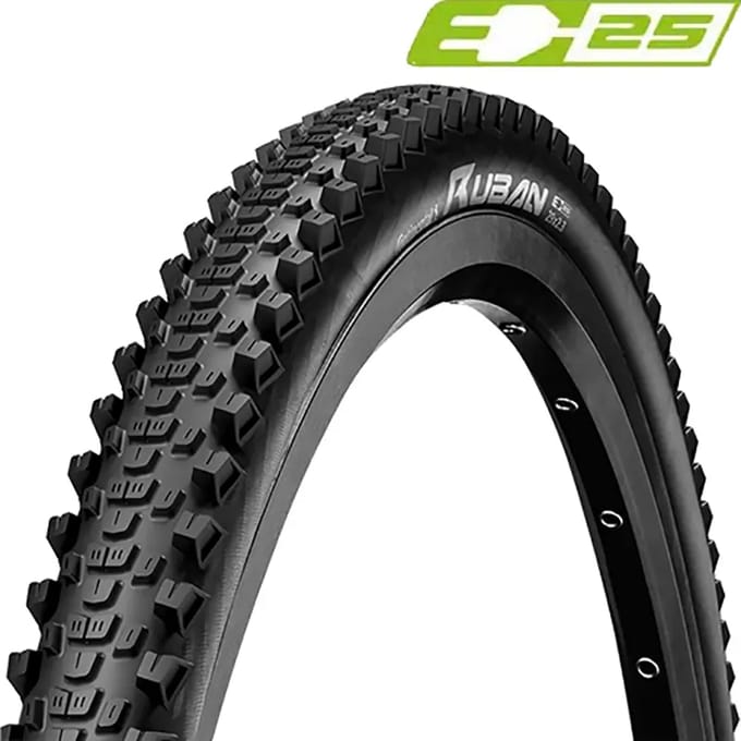Tubeless zachte mountainbike band Continental Ruban Shieldwall Puregrip Compound 65-584