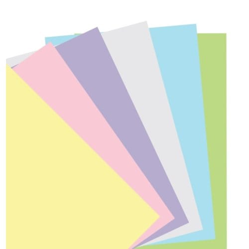 Filofax interieur, formaat a5, blanco gekleurd notitiepapier à 60 vel