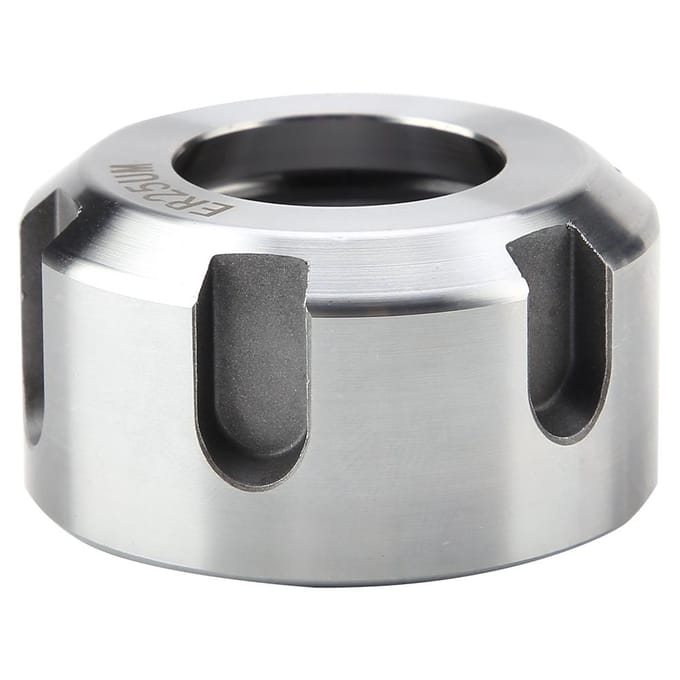 1 stuks ER25UM dynamische balanceringsmoer Metalen spantangmoer Spanhoudermoer Draaibank(Wit M32*1.5)