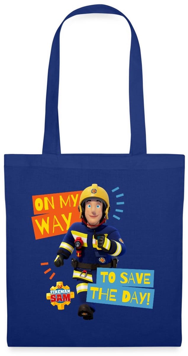 Brandweerman Sam™ Onderweg Om De Dag Te Redden Tas Van Stof Schoudertas