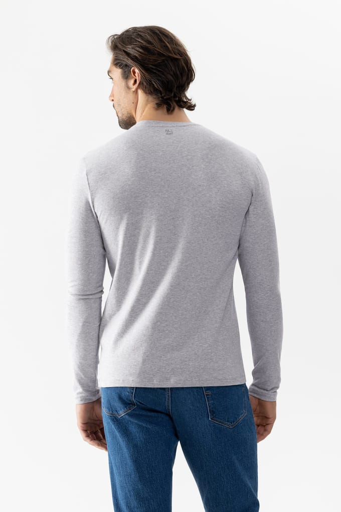 Longsleeve Serie Relax Light Grey Melange