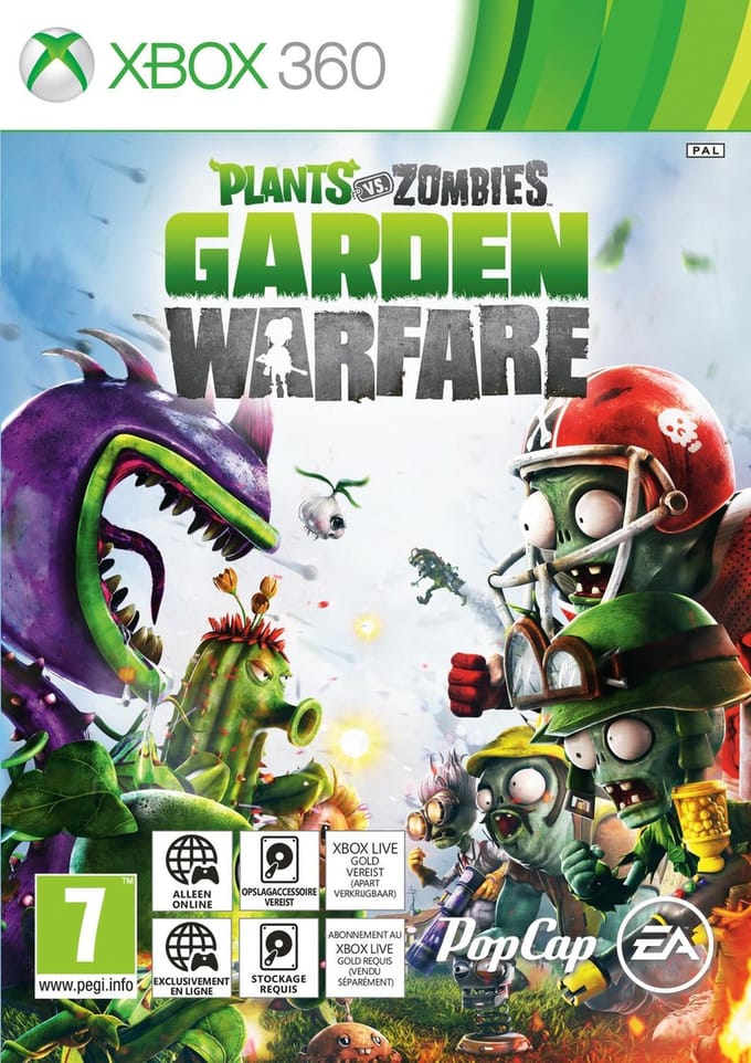 Plants vs Zombies: Garden Warfare - Xbox 360