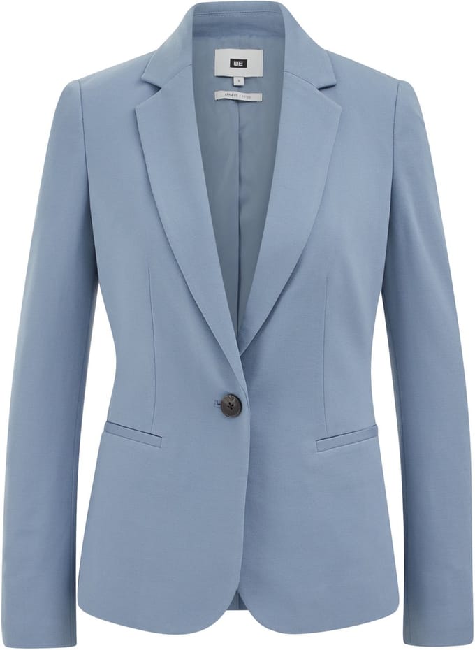 WE Fashion Dames getailleerde jersey stretch blazer