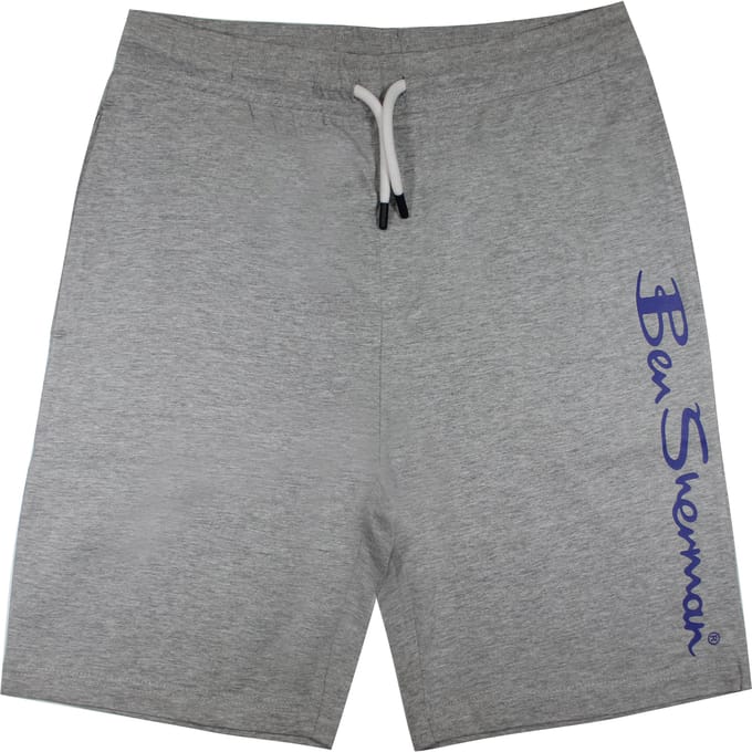 Ben Sherman Logo Heren Grijze Korte Broek