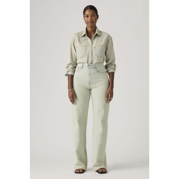 Levi's Ribcage Wide Leg Jeans Größe: W30L30 | Jeans Outlet | Damen