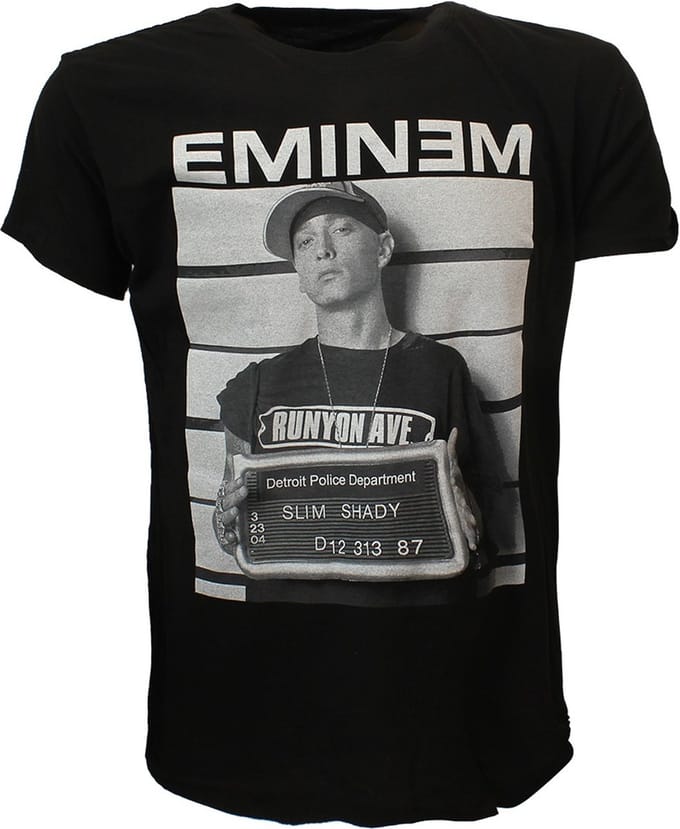 Eminem Arrest T-Shirt - Officiële Merchandise - L