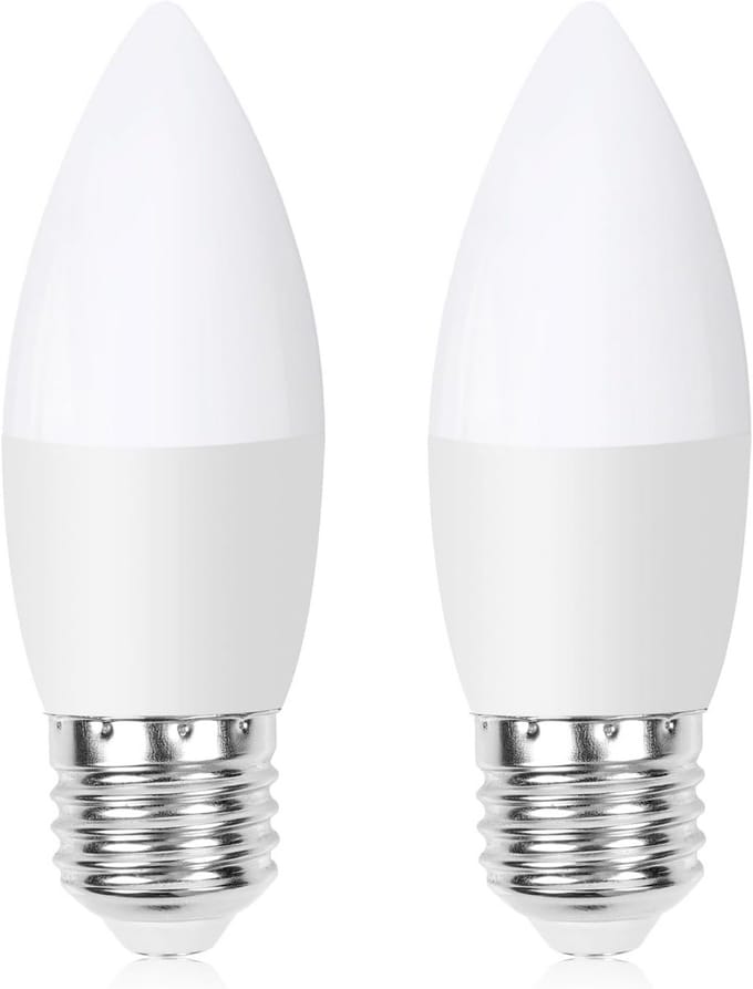 LED Schemerlamp met Sensor - 5W, E27 Fitting, 450 Lumen, Warmwit Licht voor Binnen en Buiten, Verpakking van 2 Stuks
