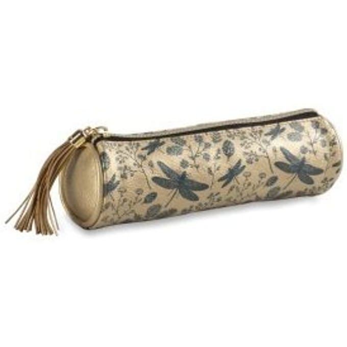 Midnight gold etui rond, formaat 21 cm., kleur goud