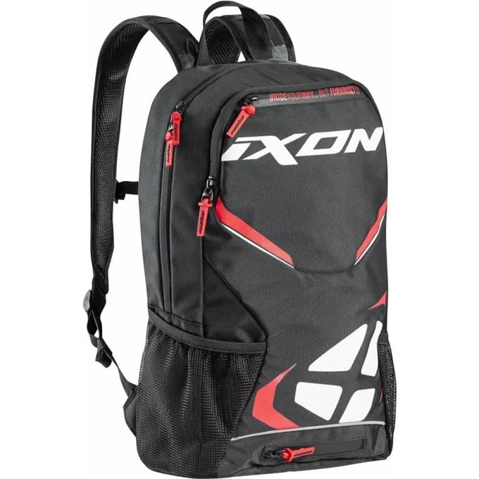 Ixon R-Tension 23 Zwart Wit Rood Rugtas - Maat - Rugzak
