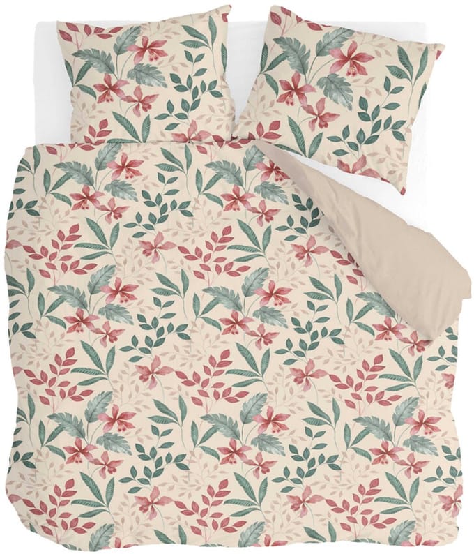 Byrklund Dekbedovertrek FLORAL FINESSE - 240x220 - 100% Polyester - Multicolor