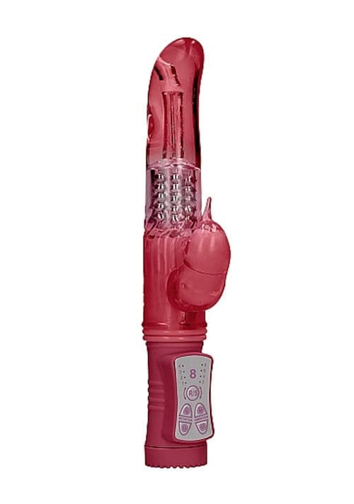 Shots Toys - Rotating Dolphin Vibrator- Rood