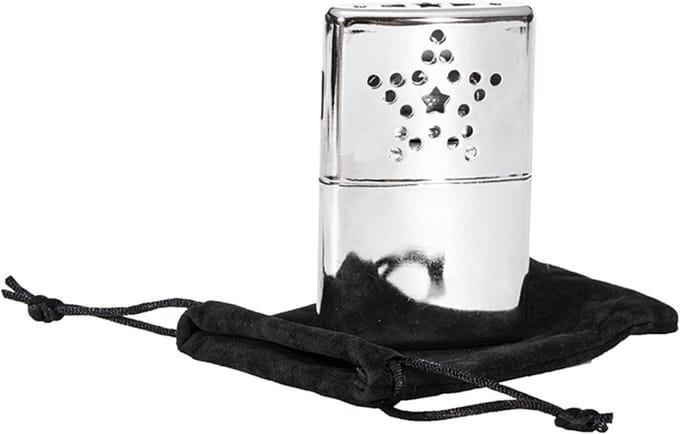 Hervulbare Handwarmers - Pocket Warmer - Buitenactiviteiten Winter - Constante Temperatuur - Compact Formaat - Zilver