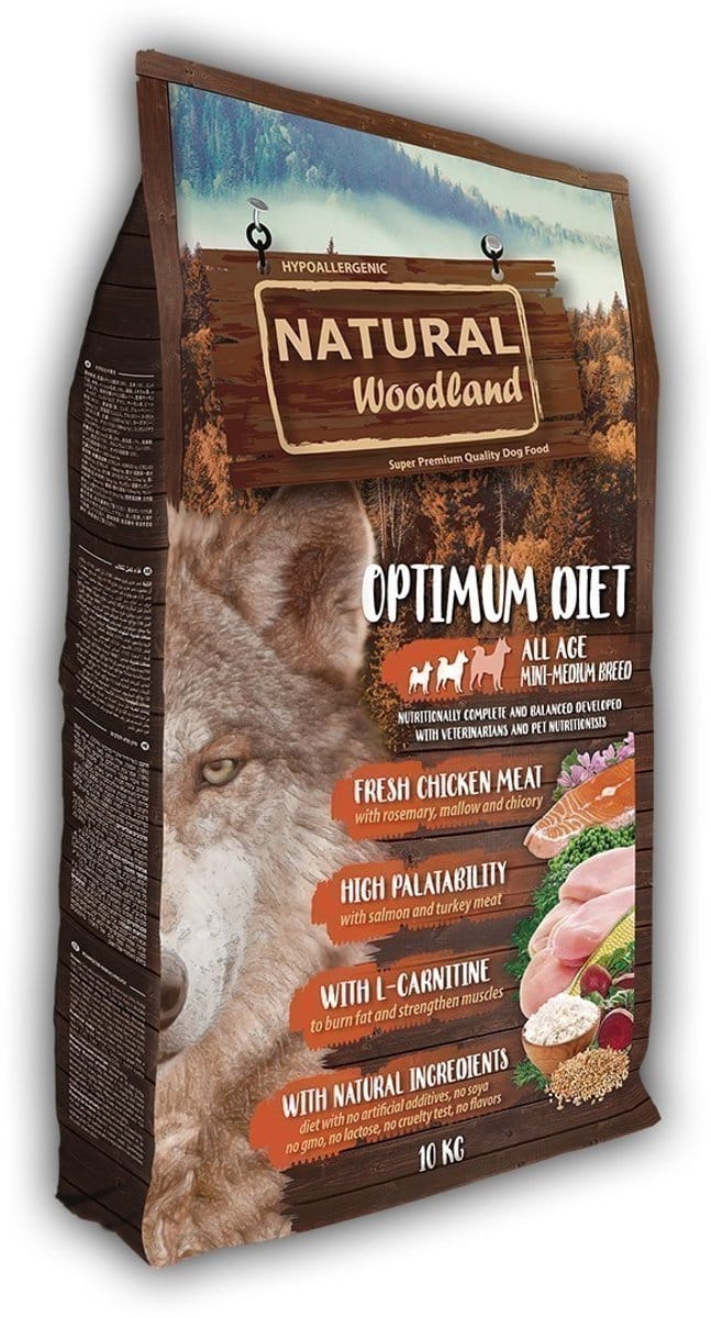Natural Greatness Natural Woodland Optimum Mini / Medium Breed Diet 10 KG