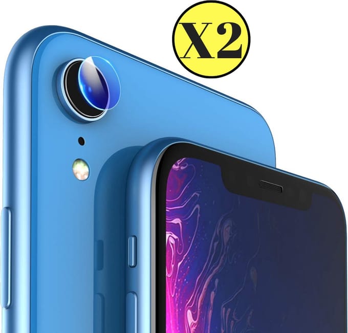 Camera Protector voor iPhone XR - 2 stuks van glas Transparante glazen