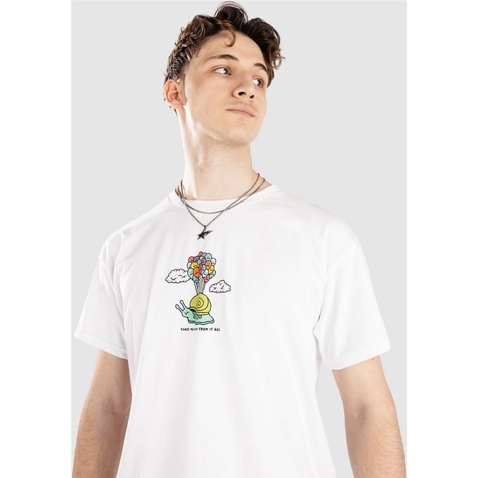 A.LAB Snail Mail T-Shirt wit