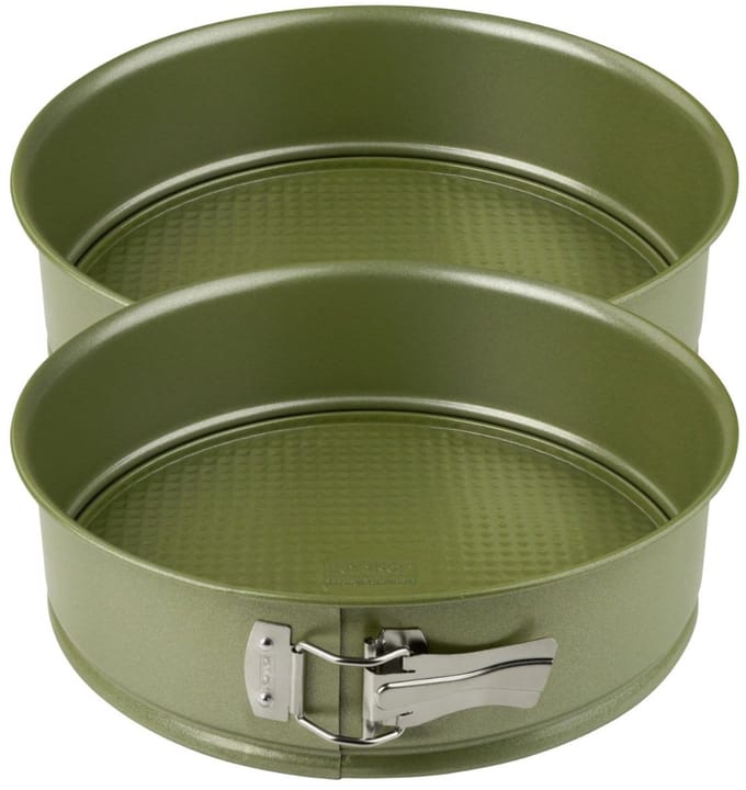 Set van 2 springvormen met scharnier 26 cm Zenker Green Vision