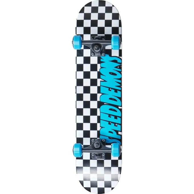 Compleet skateboard Speed Demons Checkers 7,75"