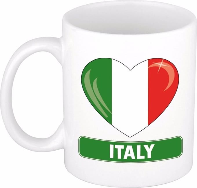 Hartje Italie mok / beker 300 ml