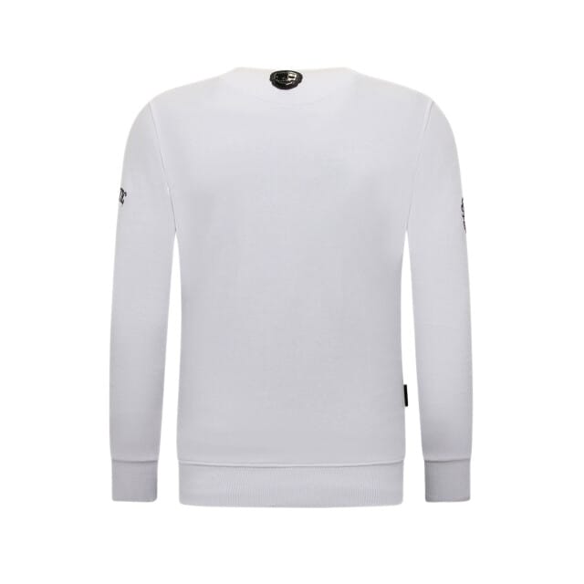 Heren Sweater - MC Honor & Loyalty - Wit