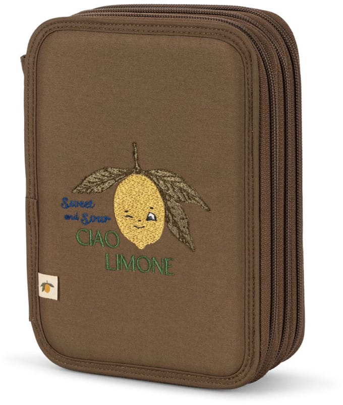 Konges Sløjd Clover Maxi Pencil Case/Pennenzak - Lemon