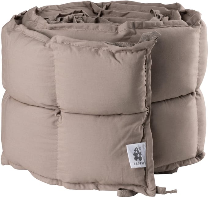 Sebra Bed Bumper - Kapok - Jetty Beige