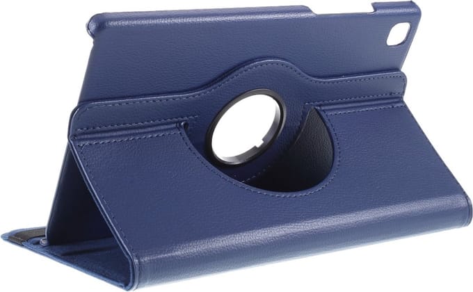 Hoes Geschikt voor Samsung Galaxy Tab A7 Lite (8.7 inch) - bookcase - Donker Blauw