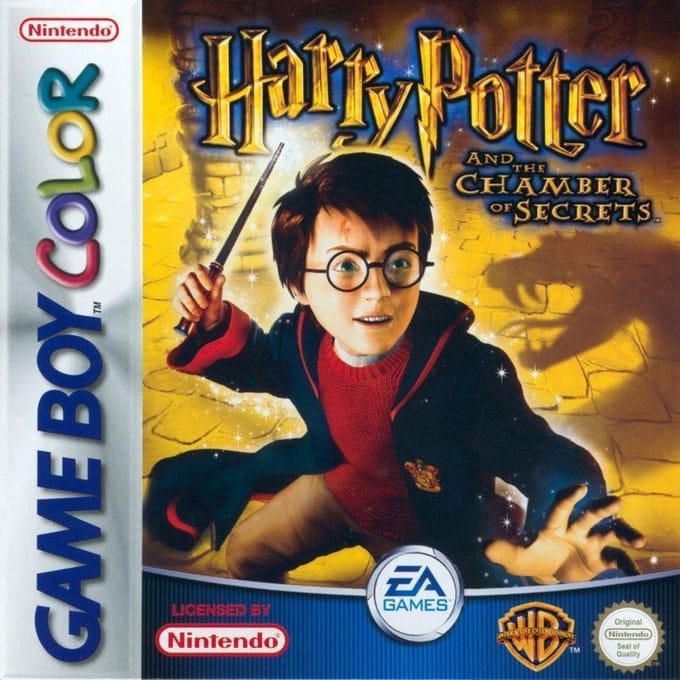 Gameboy Color Harry Potter - geheime kamer