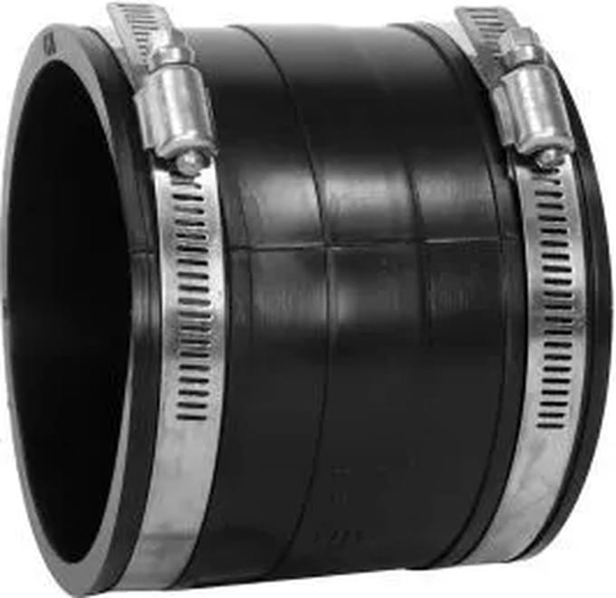 Evolution Aqua - Flexibele - Sok - Connector - Recht 3″ (90-75 mm)