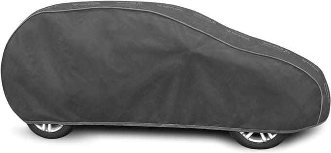 Autoafdekking - Dekzeil Garage - Bescherming Auto - Ademend Waterdicht - M2 Hatchback 380-405cm - Grijs Beige