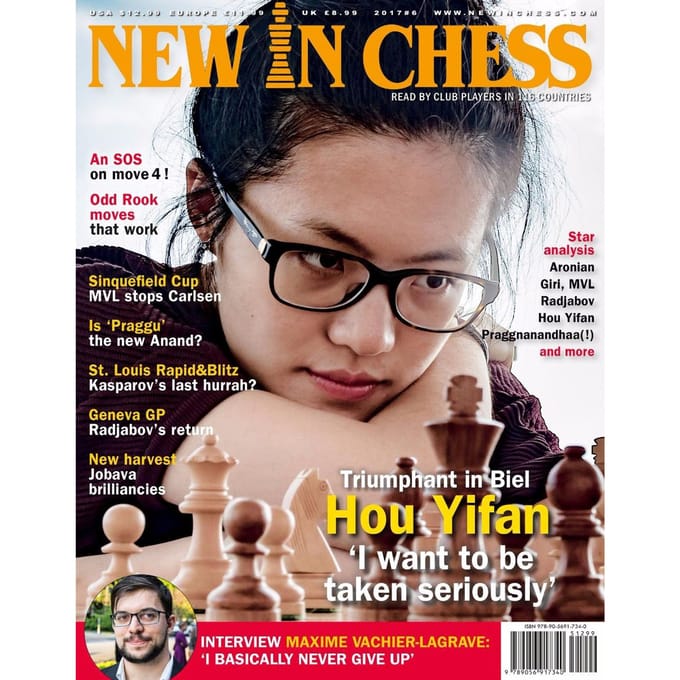 Nieuw in Schaken 2017/6: Het Club Speler Magazine
