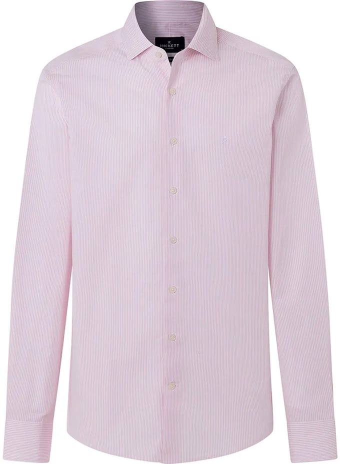 Hackett Hm3010761 Overhemd Met Lange Mouwen Roze S Man