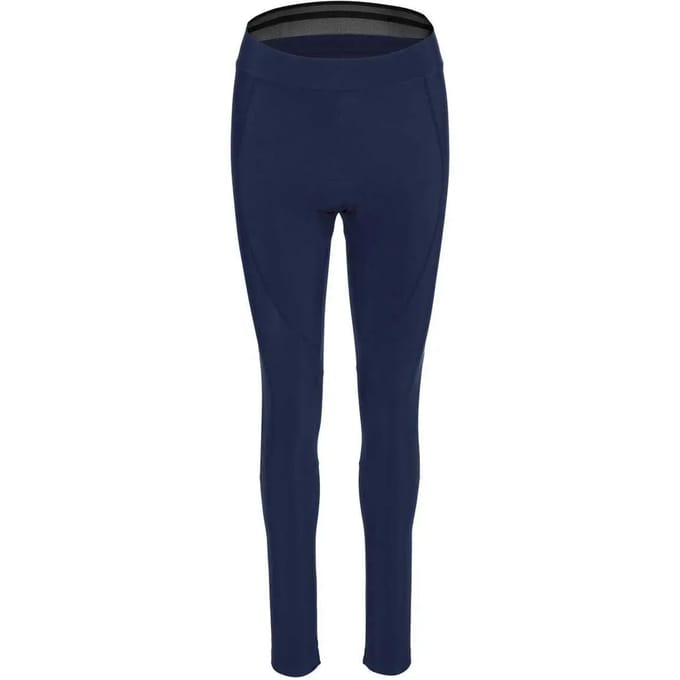 AGU Essential - Fietsbroek Dames - Winter Tight - Met Zeem - Reflecterend - Siliconen Gripper - Blauw - M