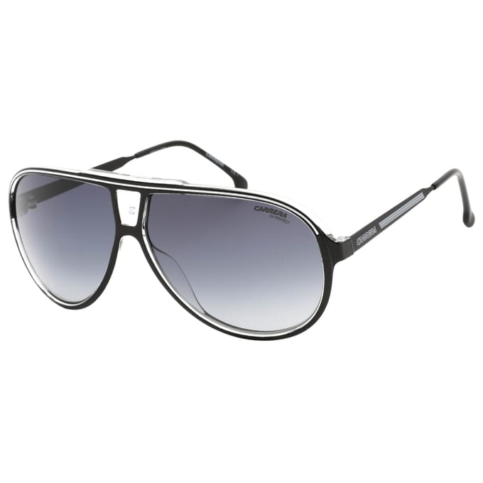 Carrera 1050 S 80S 9o Heren Zonnebril Black On Clear/63-10-135 gray