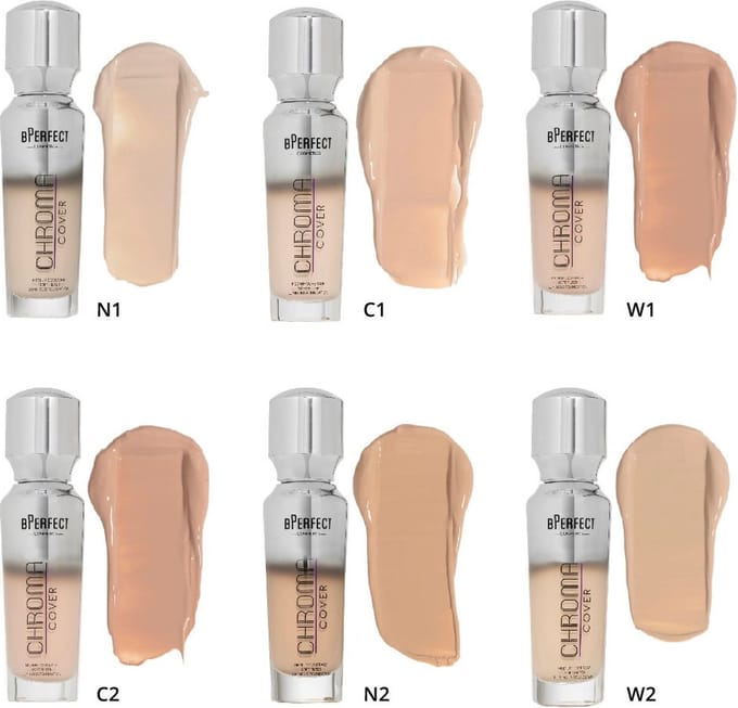 BPerfect Cosmetics - Chroma Cover Luminous Foundation - N2