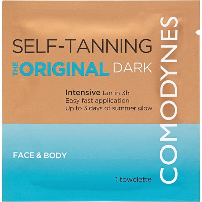 Lingettes Autobronzantes - Comodynes - Intensive - 8 unités - Bronzage naturel - Mixte