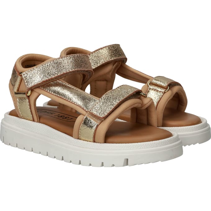 LOFF 1881 Sandalen - Meisjes - Goud - Maat:35
