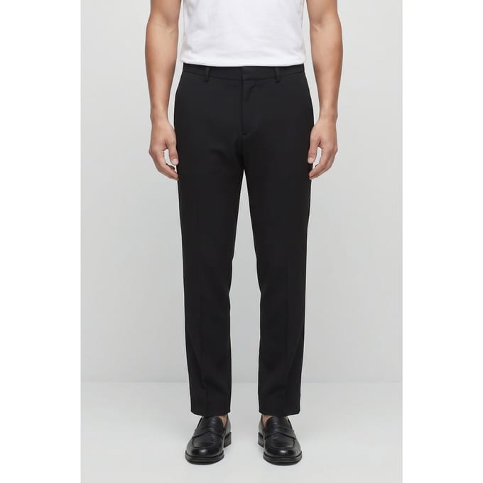 John Varvatos Bleecker Pants - Bootcut Pants With Slig Black Taglia: 54 | Pantaloni Outlet | Uomo | Nero