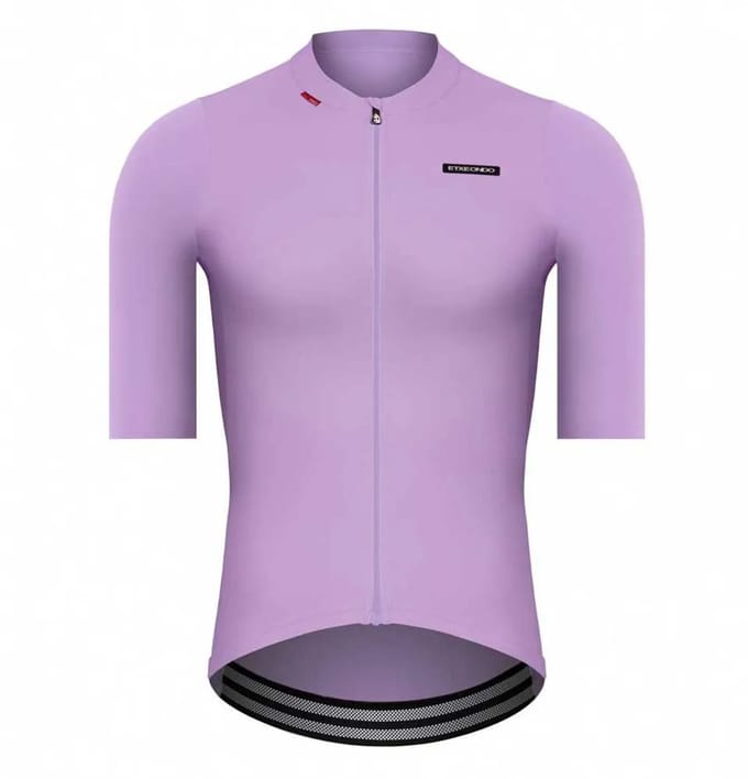 Etxeondo Alde 110lw Korte Mouw Wielertrui Paars L Man