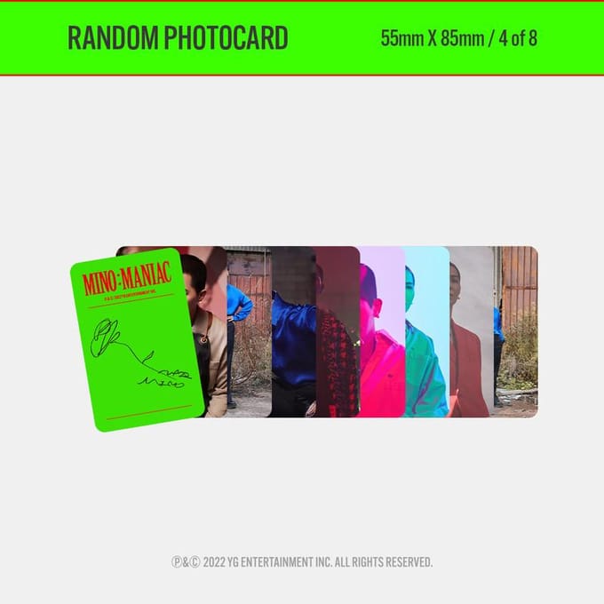 YG PALM STAGE 2021 MINO MANIAC KIT VIDEO KiT VIDEO green