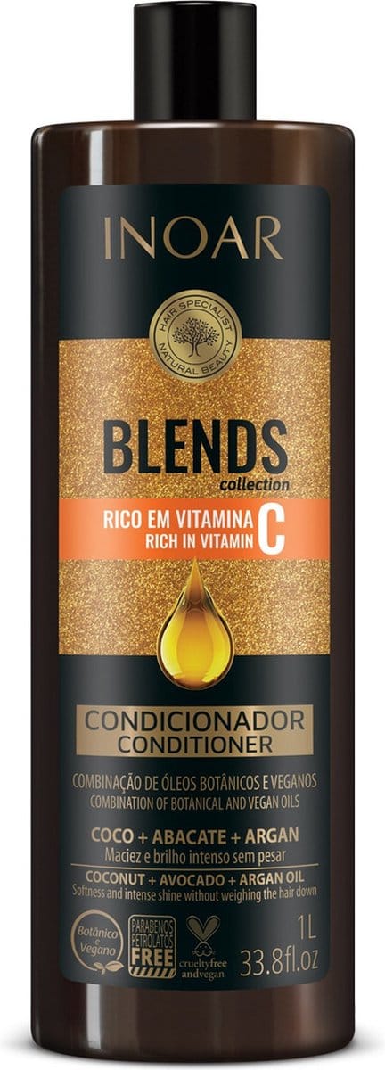 INOAR BLENDS CONDITIONER VOOR DROOG HAAR 1L