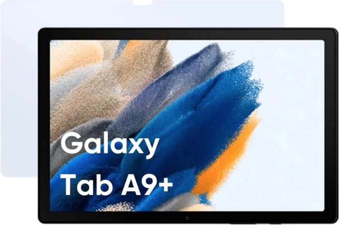 2x ANTI-GLARE Screenprotector Bescherm-Folie geschikt voor Samsung Galaxy Tab A11 - A9 PLUS - 11"