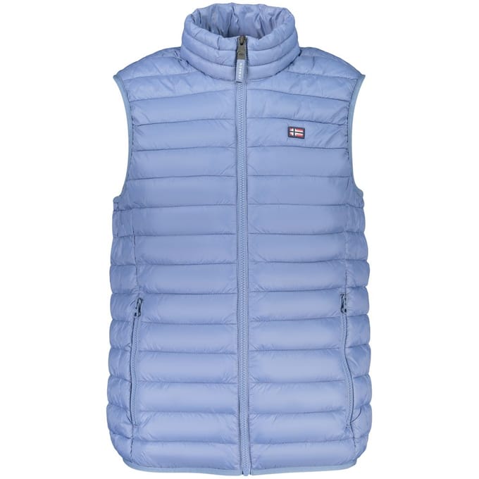 Noorwegen 1963 Blauwe Polyester Herenjas
