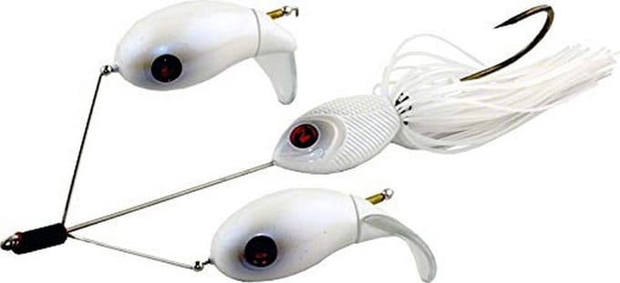 Double Plopper Buzzbait - 5/8 oz, 5,75 inch, Floating topwater kunstaas voor bass