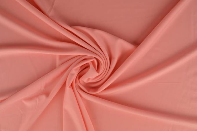 Lycra stof - Zalmroze - 10 meter