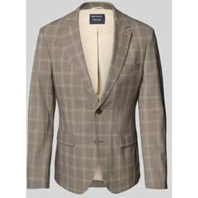 Slim fit colbert met reverskraag