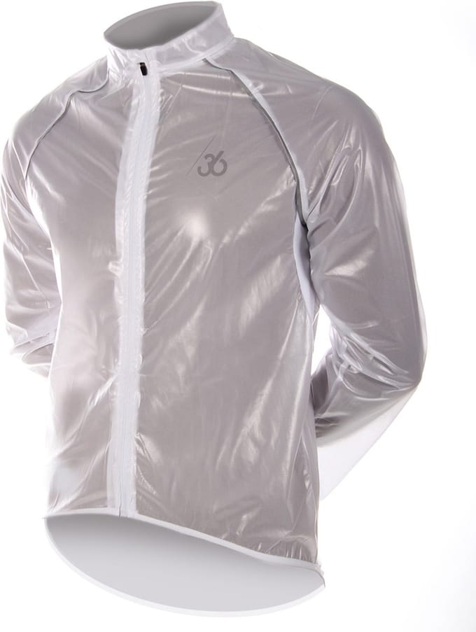 Regenjack - Transparant Wit - Unisex
