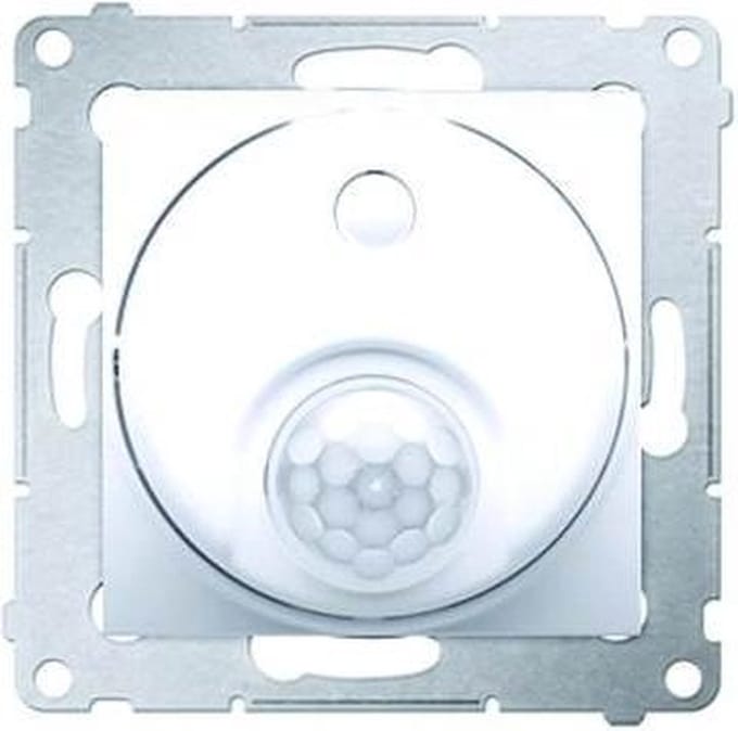 Bewegingssensor met Schakelaar 20 -> 500 watt - wit - DCR10T.01/11
