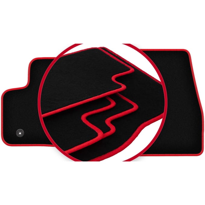CARLUX-RED automatten voor: Ford Transit Connect bestelwagen (2013-2017)