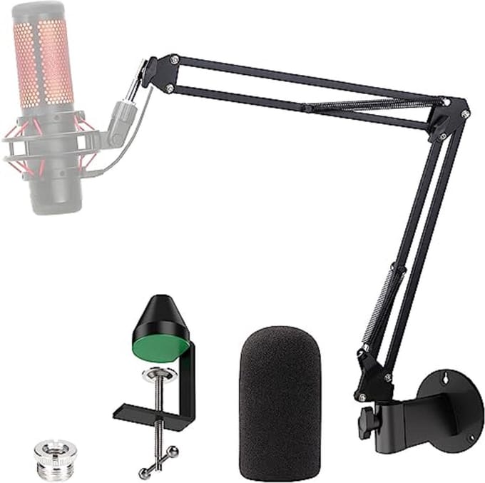 microfoon arm / Microfoon Boom Arm Mic Stand Verstelbare / Microphone Boom Arm Mic Stand Adjustable - microfoon stand \ Microfoonstandaard