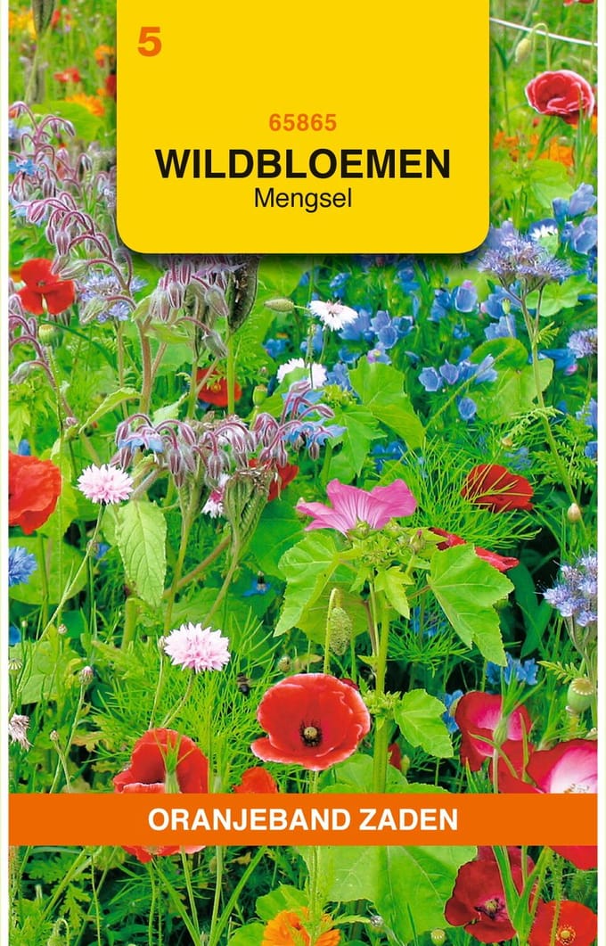 Oranjeband Zaden - Wildbloemen mengsel